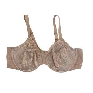 Wacoal Back Appeal Underwire Bra 855303 Nude - Size 42D